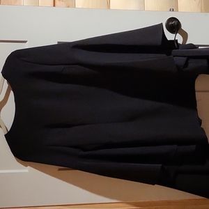 Black Bell Sleeve Sheath Dress